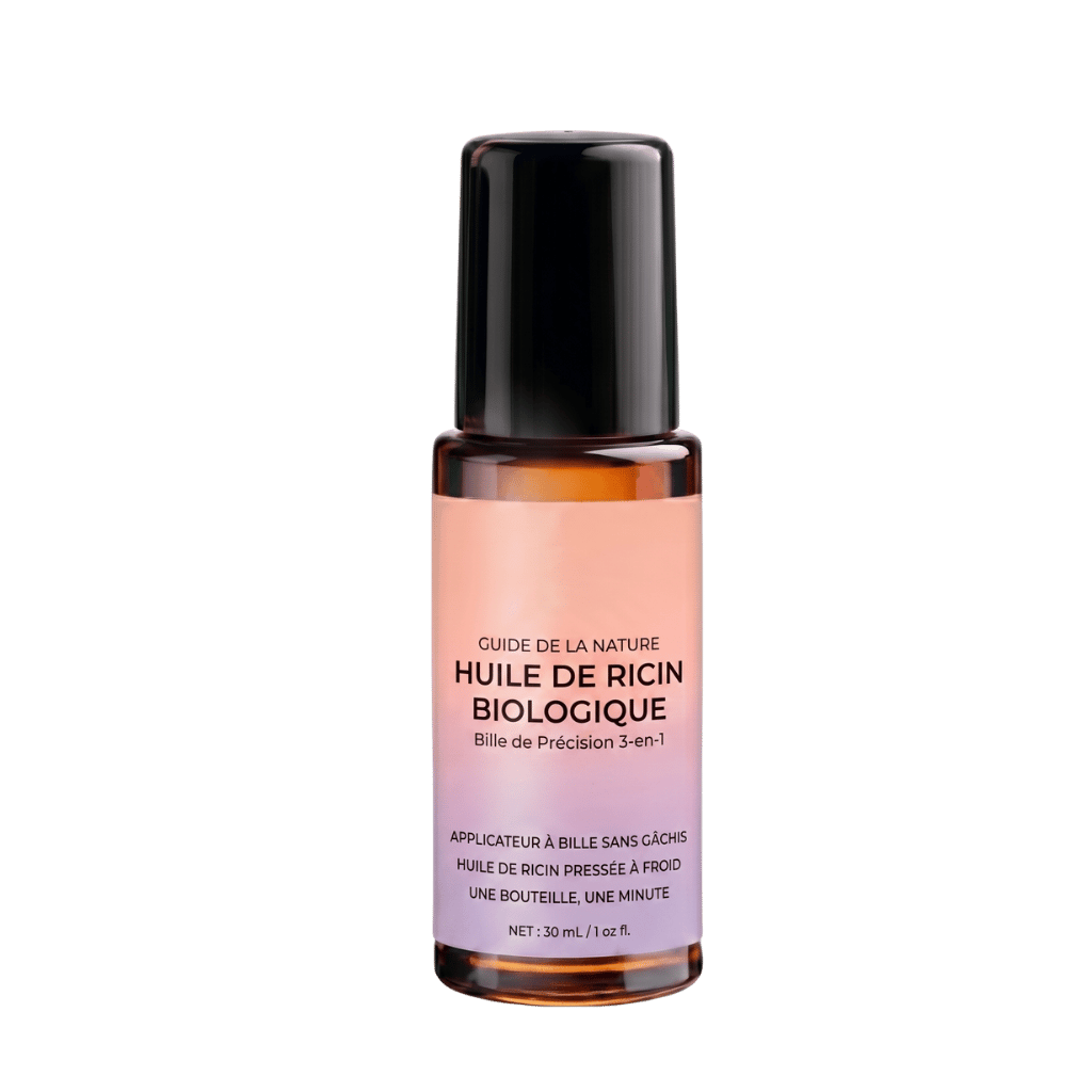 Huile de ricin biologique à bille