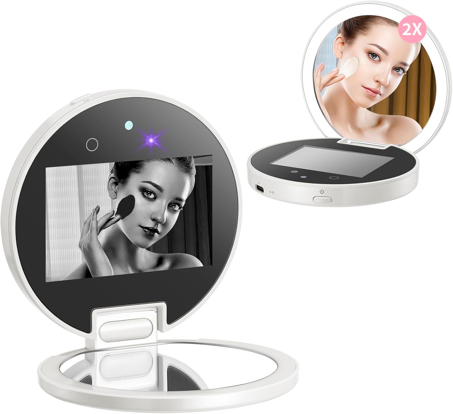 Éclat Bio Miroir UV compact rechargeable