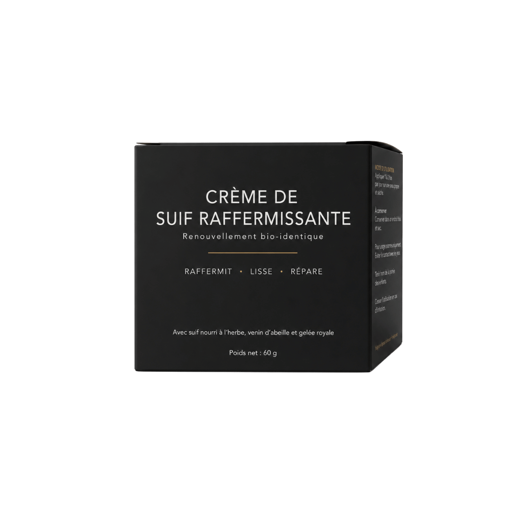 Crème raffermissante haut de gamme au suif