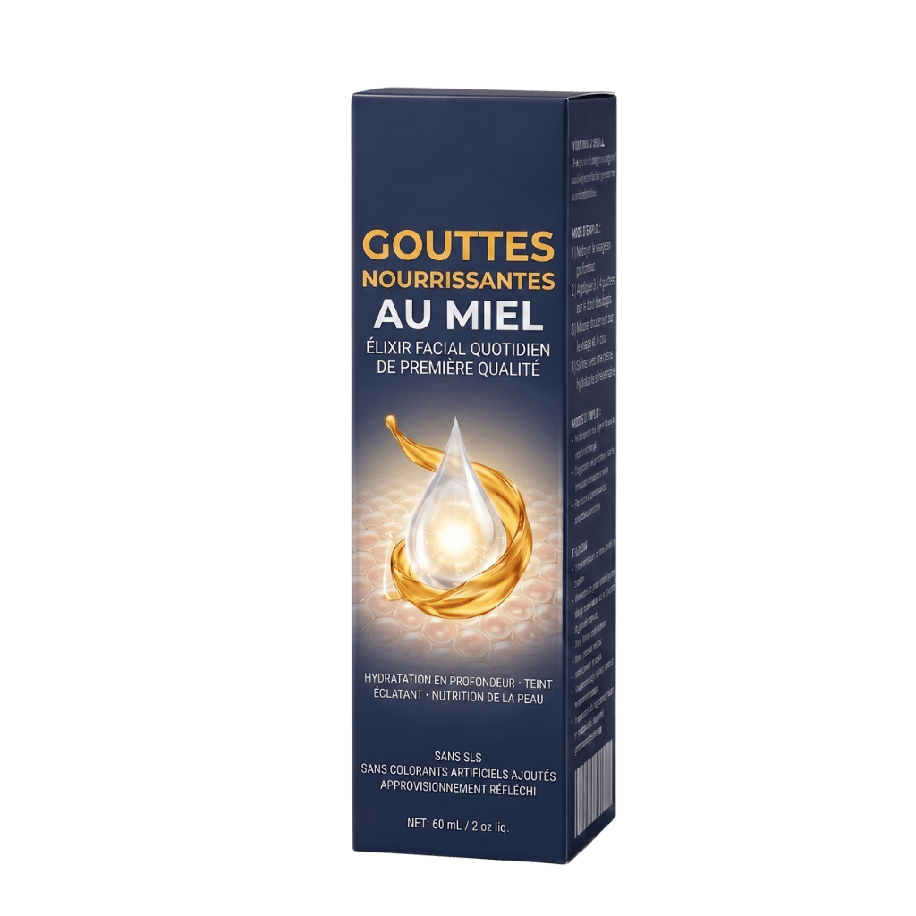 Gouttes nourrissante au miel de première qualité