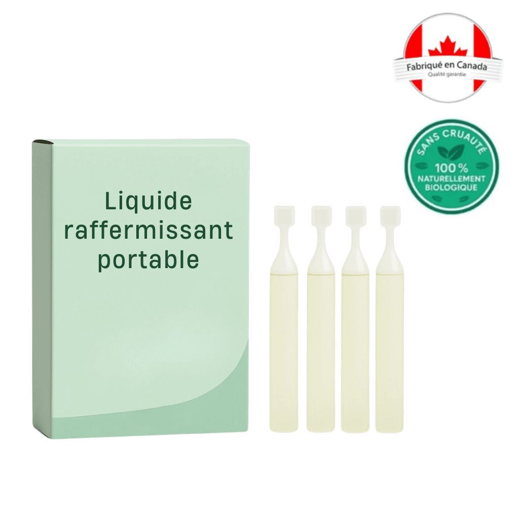 Liquide raffermissant portable