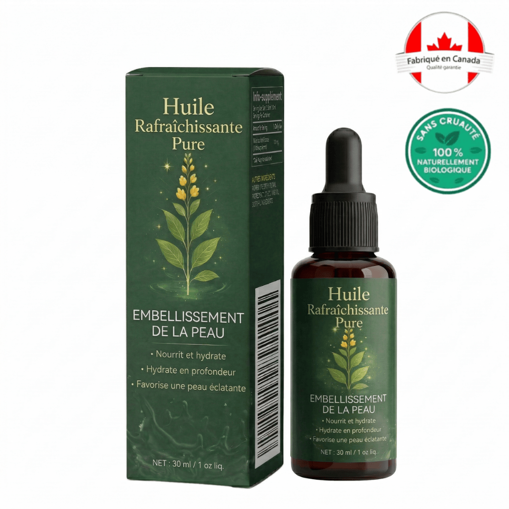 Huile pure rafraîchissante