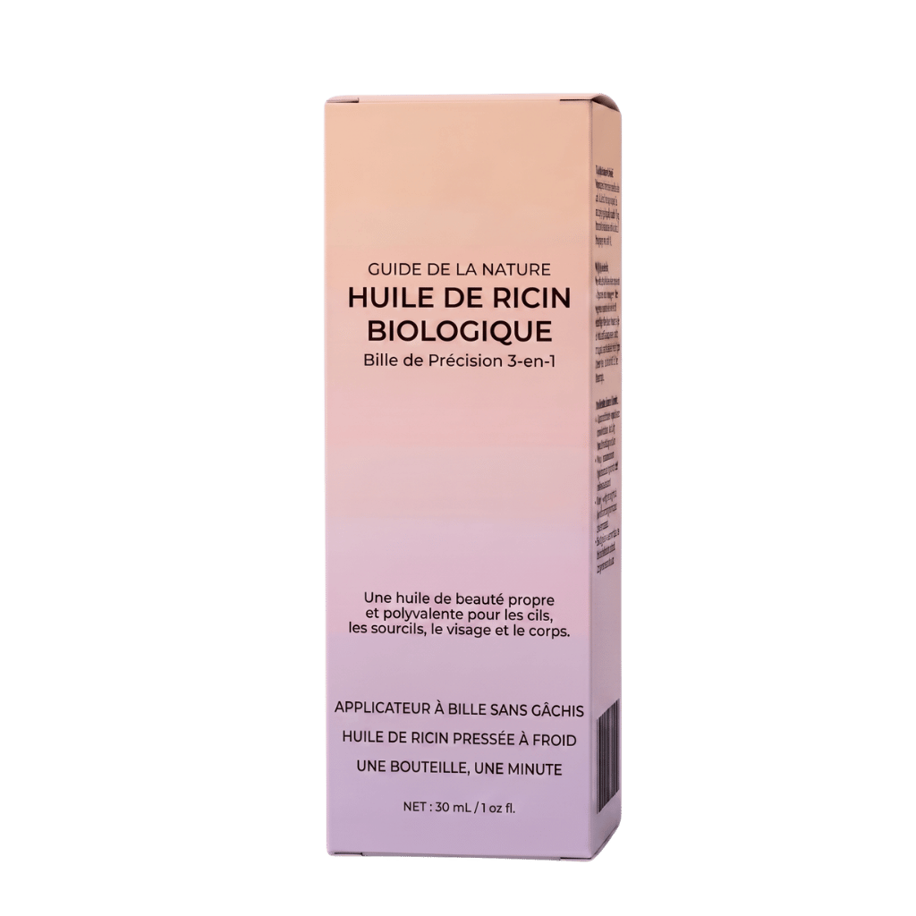 Huile de ricin biologique à bille