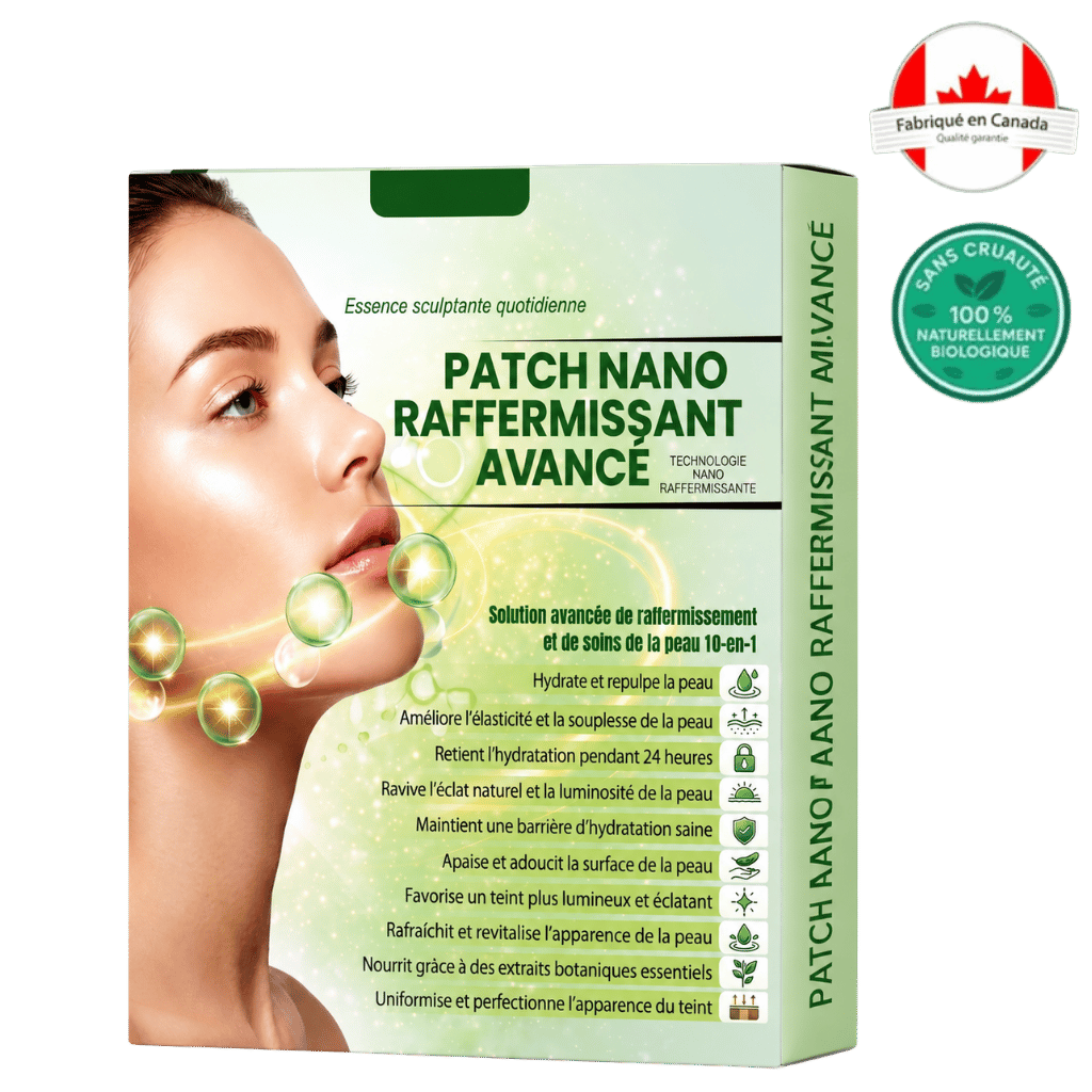 Patch Raffermissant Nano Avancé - soin du visage pour une peau plus ferme et lisse avec technologie avancée.