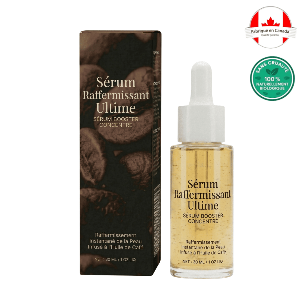 Sérum ultra-raffermissant pour un teint lisse et éclatant, raffermissement instantané de la peau.
