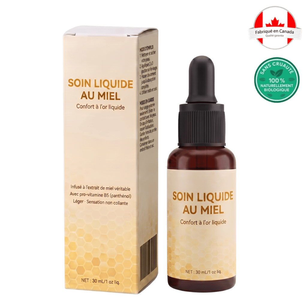 Liquide de soin au miel premium