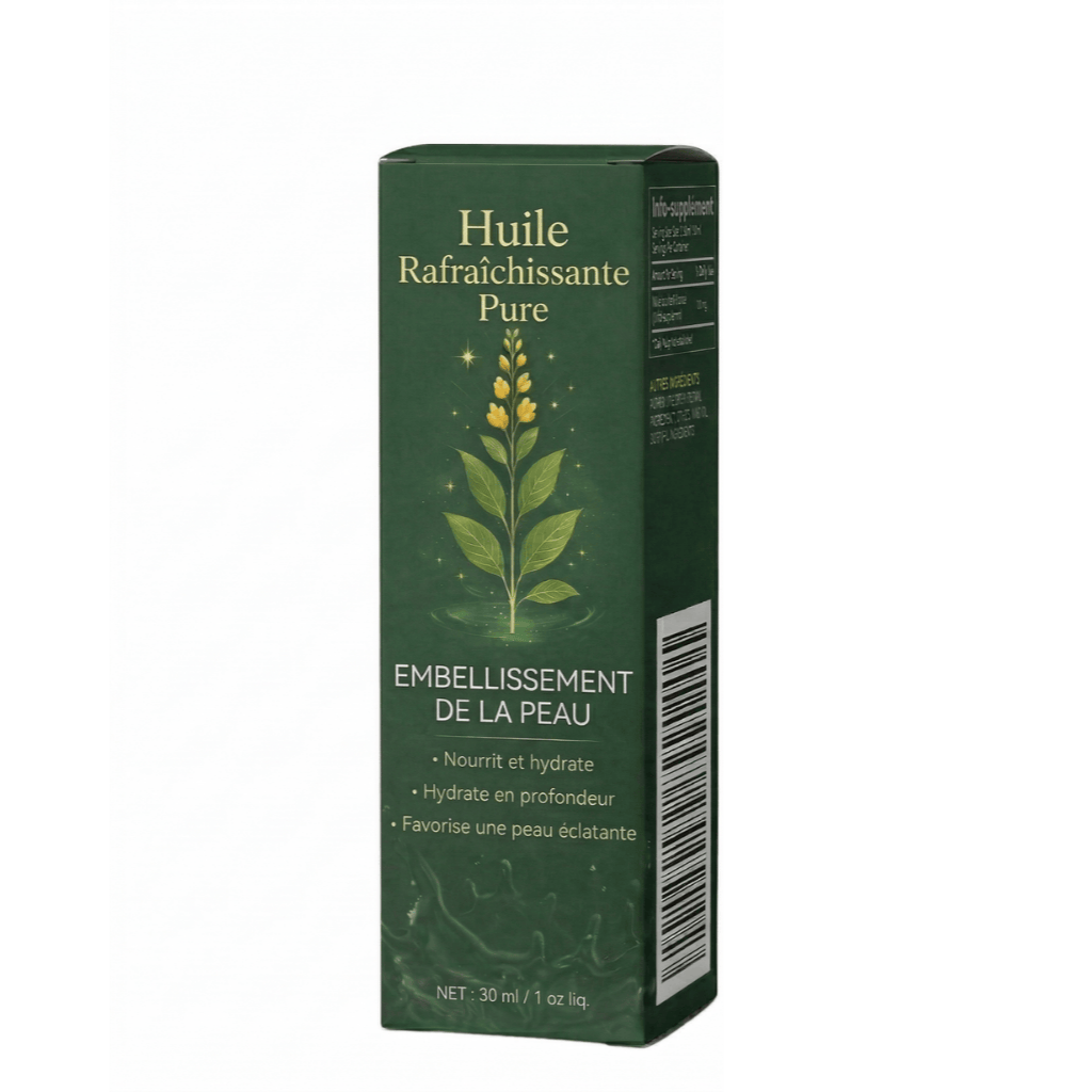Huile pure rafraîchissante