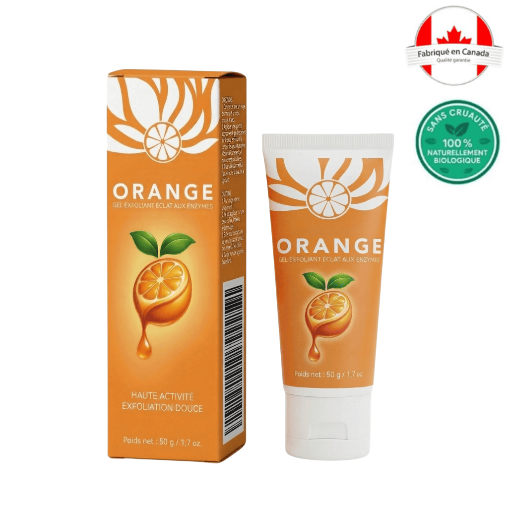 Gel enzymatique à l’orange premium