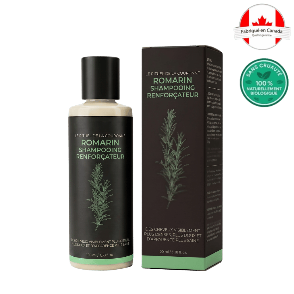 Shampoing de soin capillaire au romarin