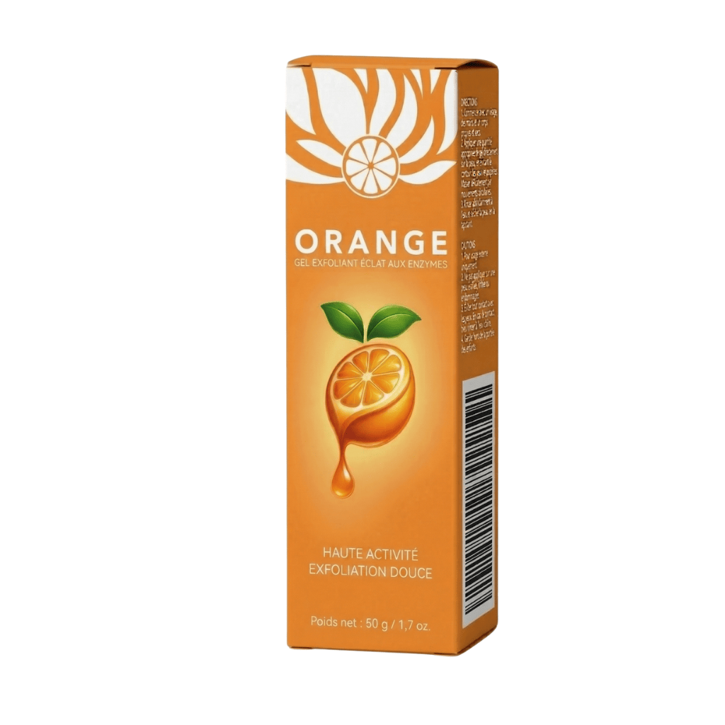 Gel enzymatique à l’orange premium
