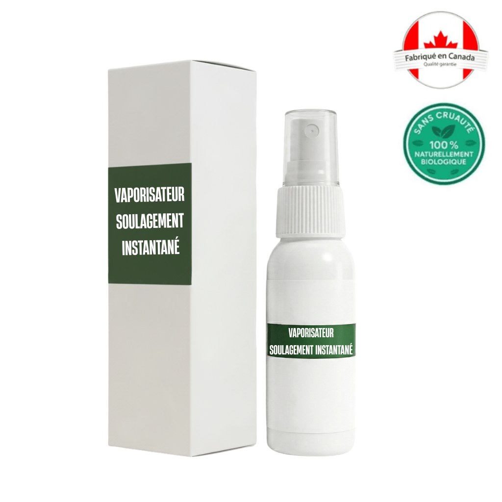Vaporisateur soulagement instantané