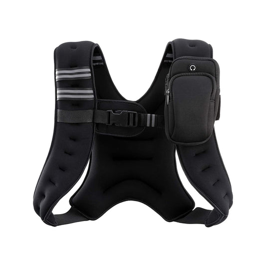 Éclat Bio VitalVeste gilet lesté ergonomique noir pour améliorer votre routine bien-être.